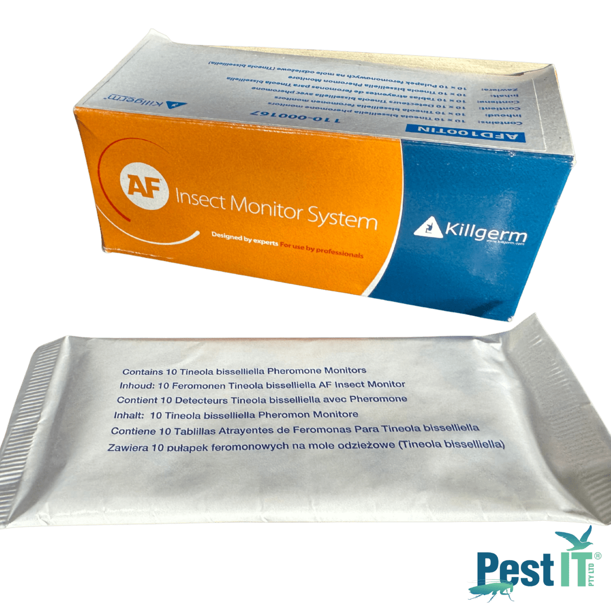 AF Demi Diamond Flying Insect Pheromone Pads Info Square Tile