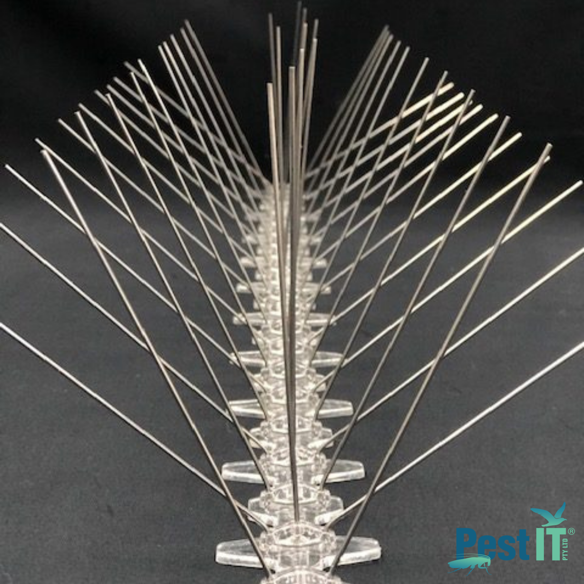 Avepro Bird Spikes Poly Base Spike Width X Wide Front