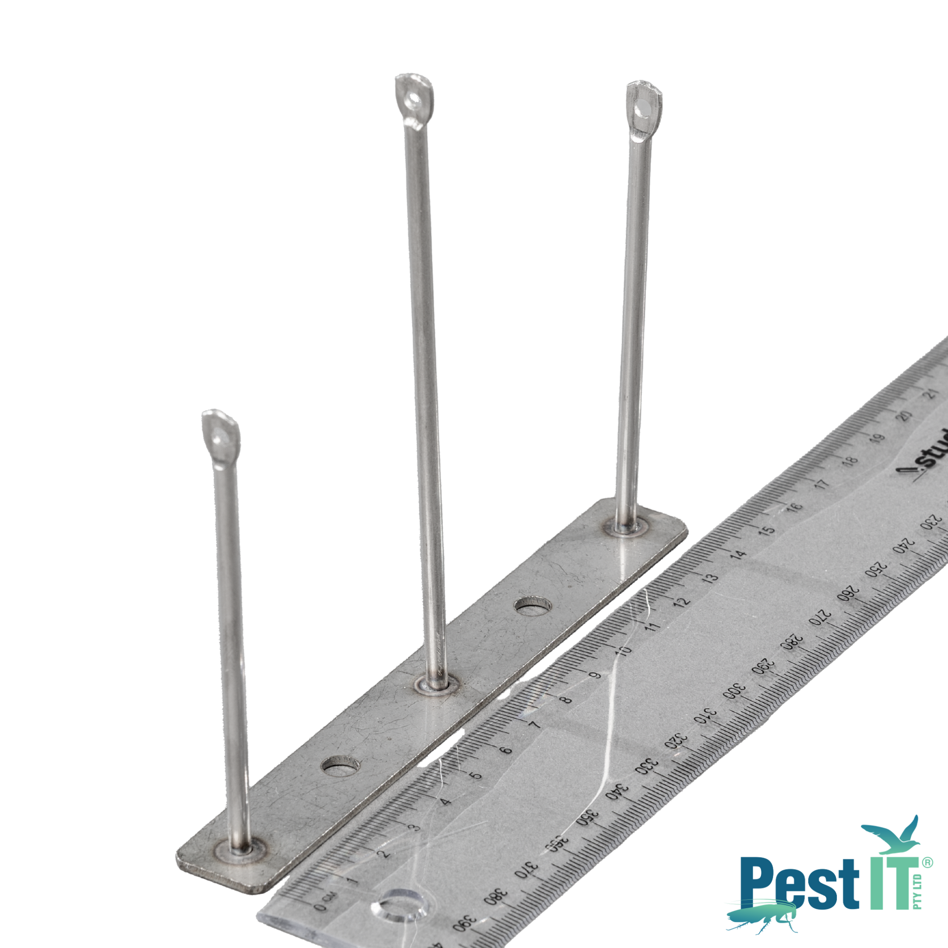 Avepro Birdwire Triple Post With Base Each Avepro Birdwire Triple Post With Base Angle Alt 2