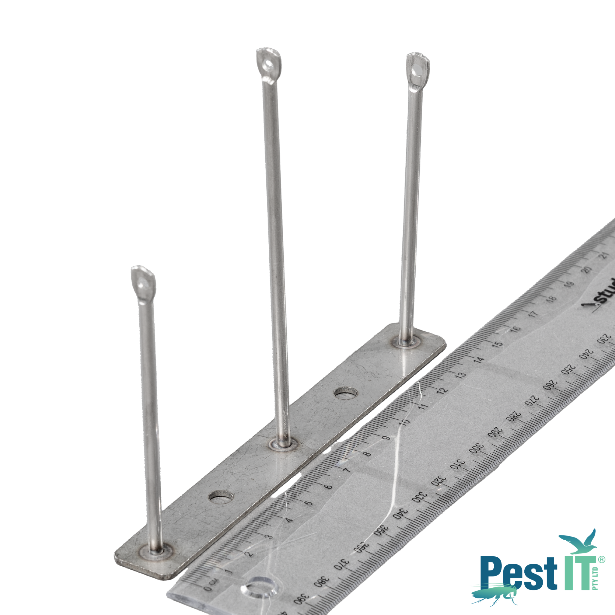 Avepro Birdwire Triple Post With Base Each Avepro Birdwire Triple Post With Base Angle Alt 2