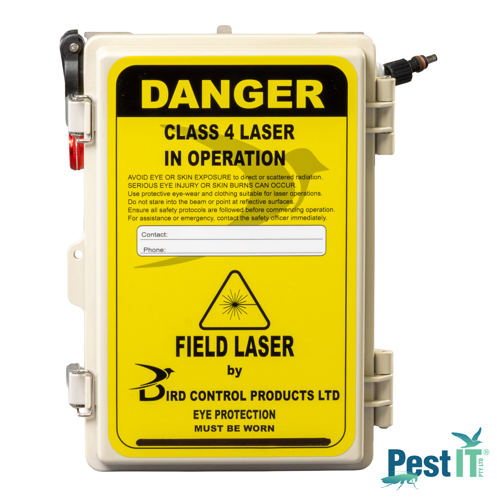 Avepro Max Agricultural Industrial Bird Deterrent Laser Front Power Supply