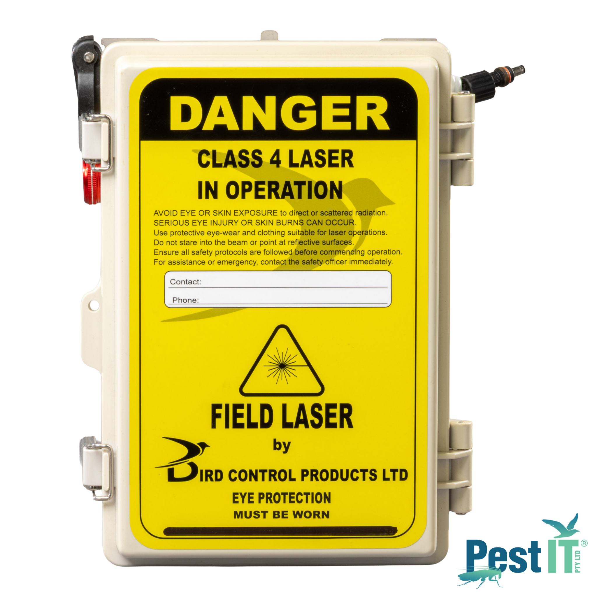 Avepro Max Agricultural Industrial Bird Deterrent Laser Front Power Supply