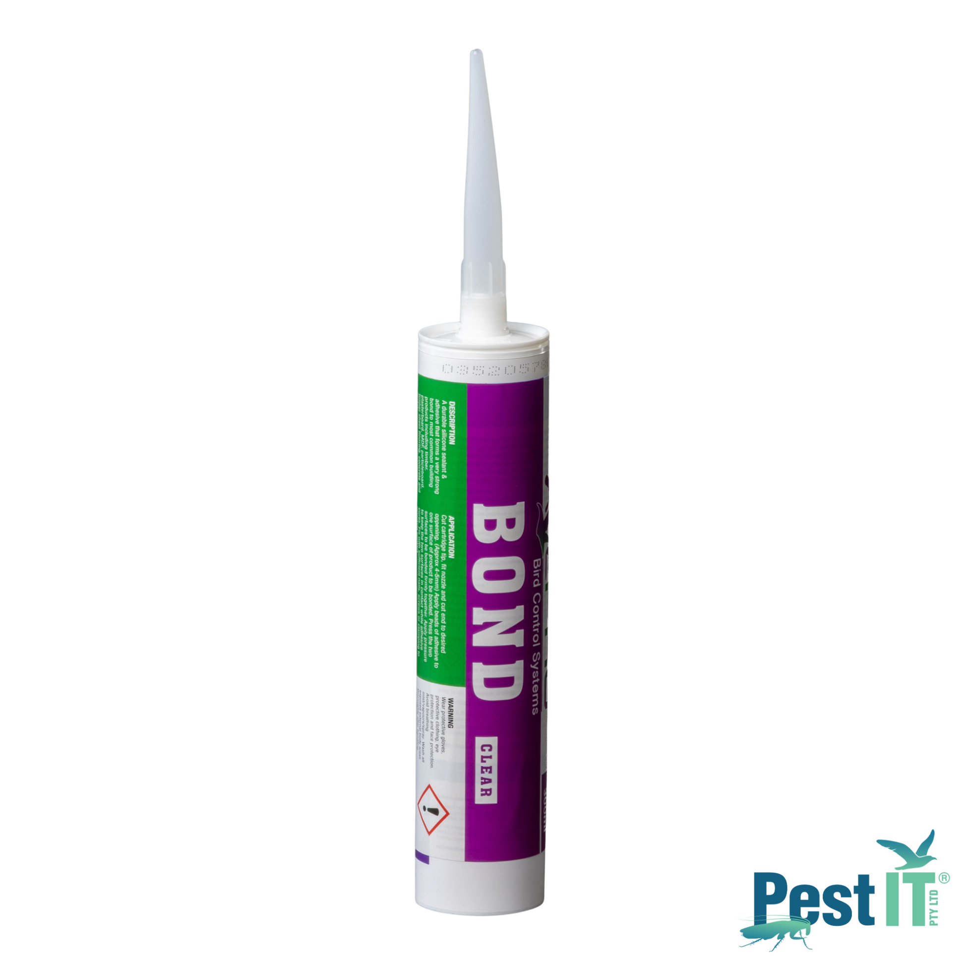 Avepro Silicone Bond Adhesive Colour Clear Front