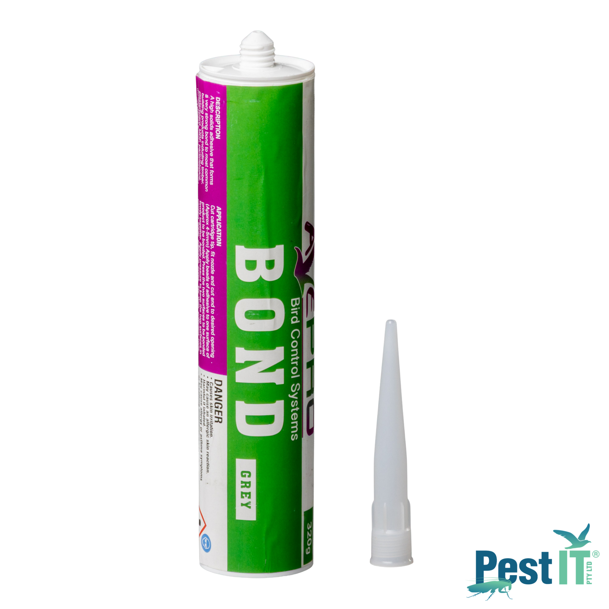 Avepro Silicone Bond Adhesive Colour Grey Angle Alt