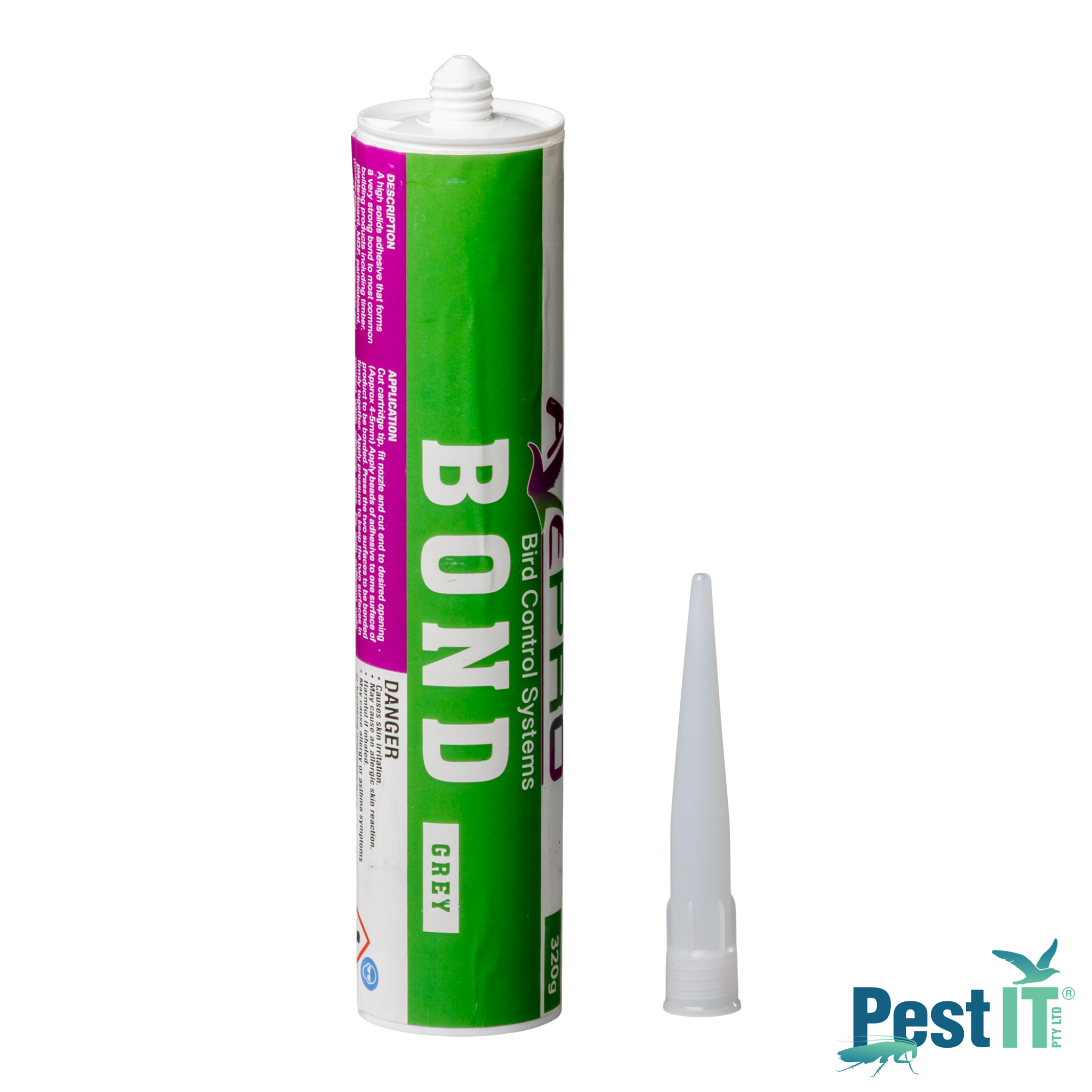 Avepro Silicone Bond Adhesive Colour Grey Angle Alt