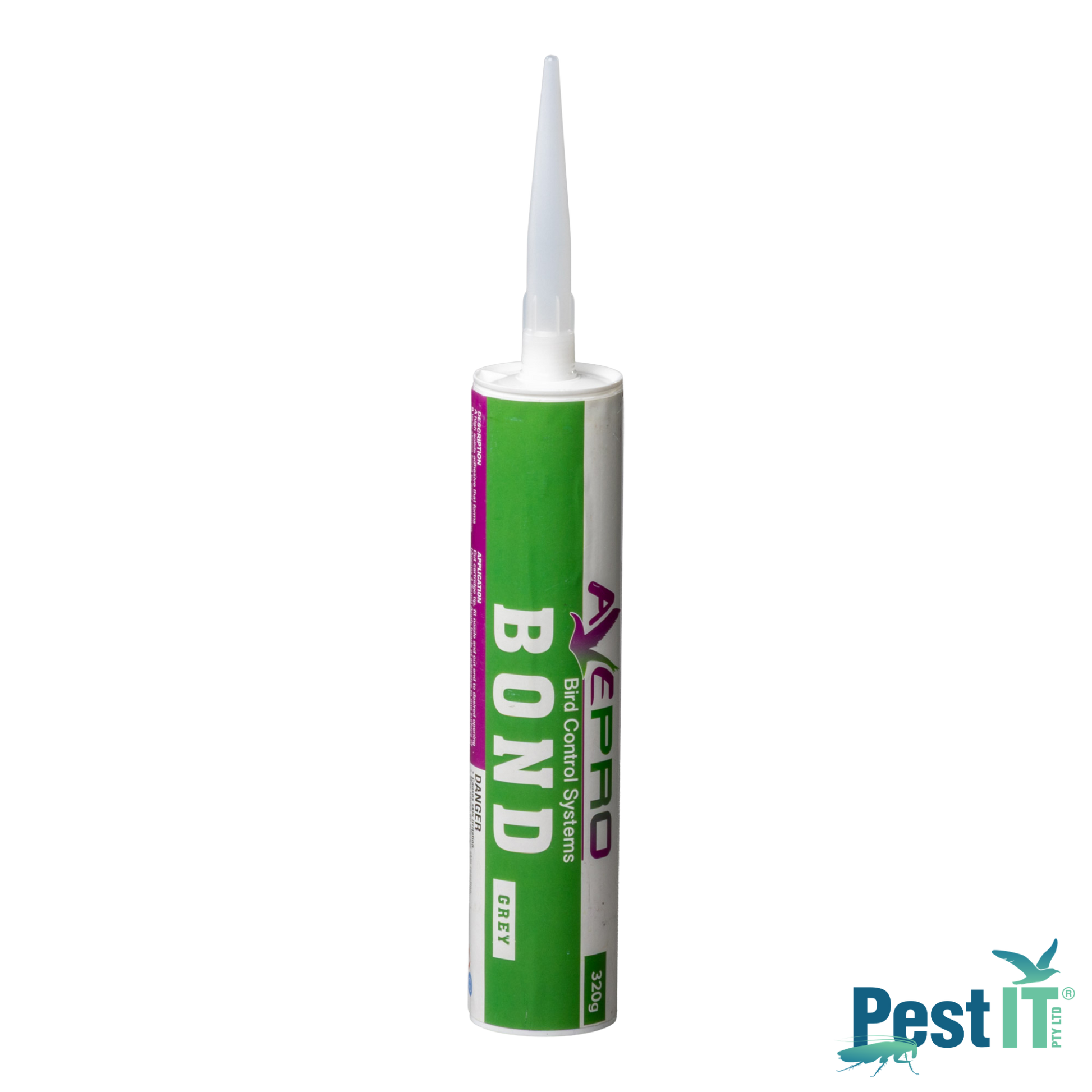Avepro Silicone Bond Adhesive Colour Grey Front