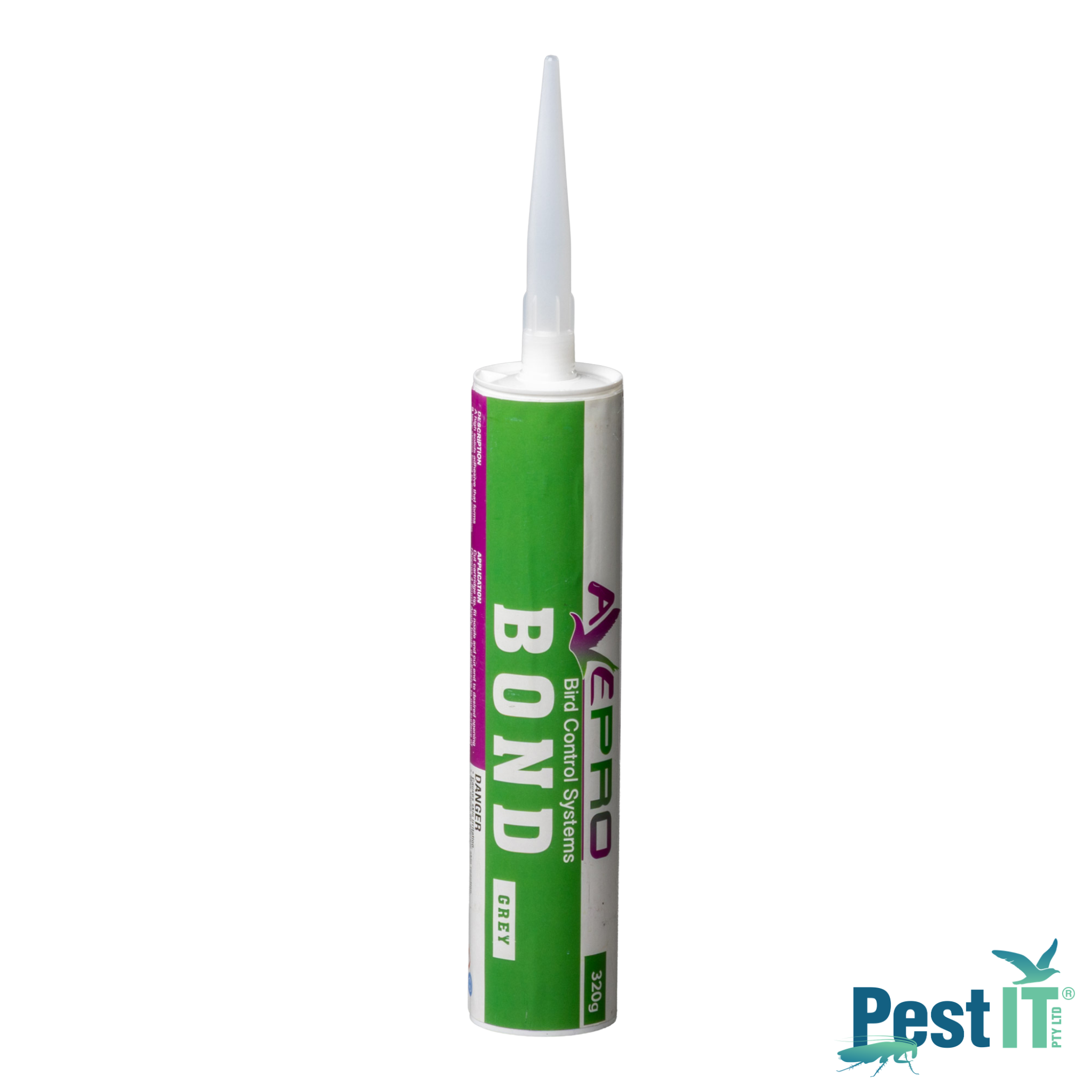 Avepro Silicone Bond Adhesive Colour Grey Front