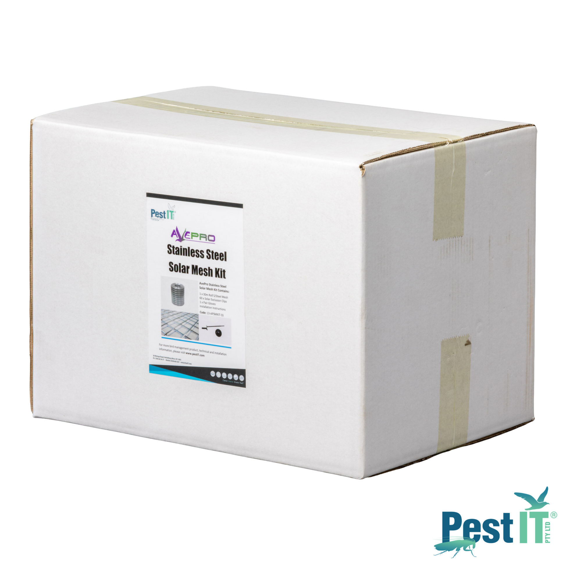 Avepro Solar Exclusion Kit Packaging Side