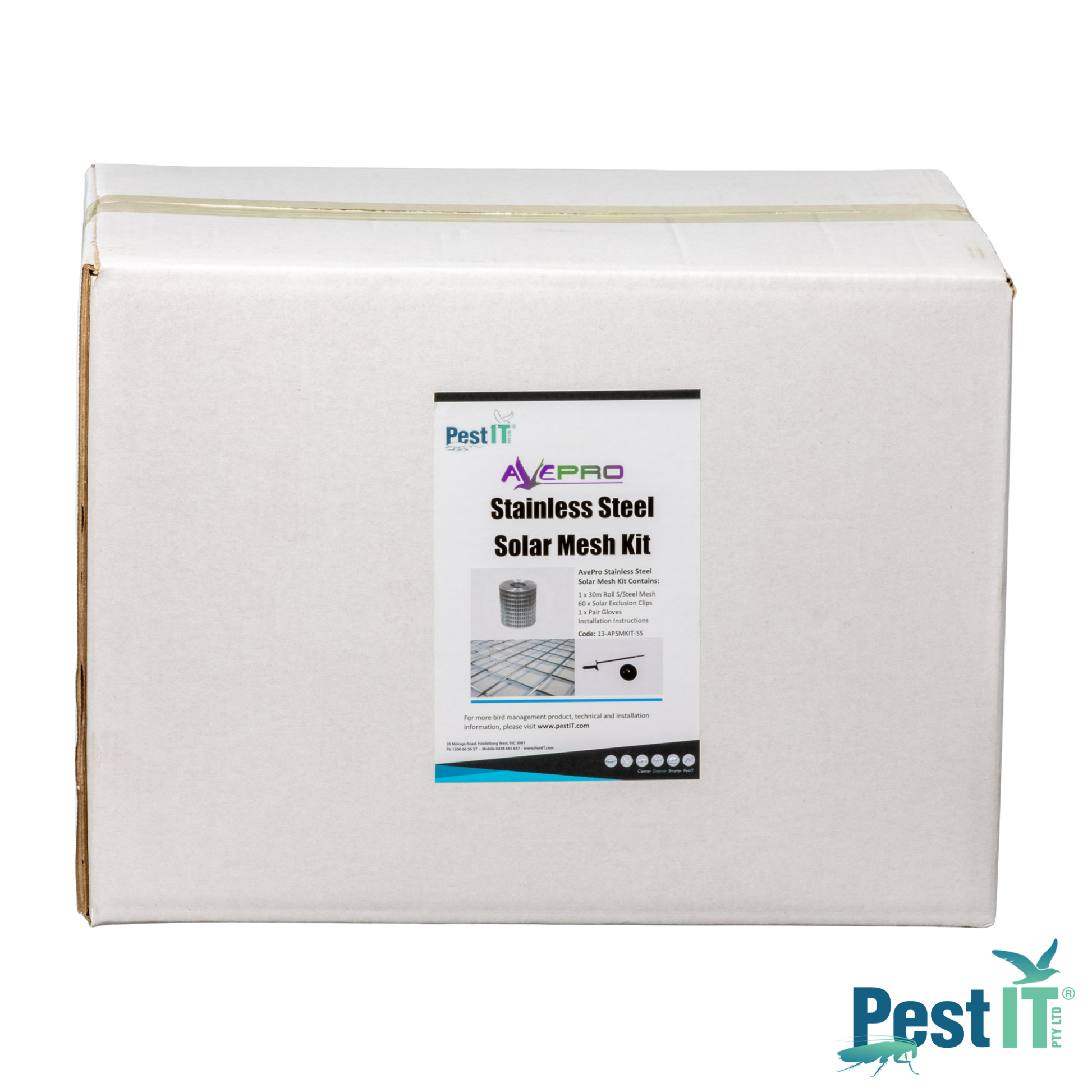 Avepro Solar Exclusion Kit Packaging