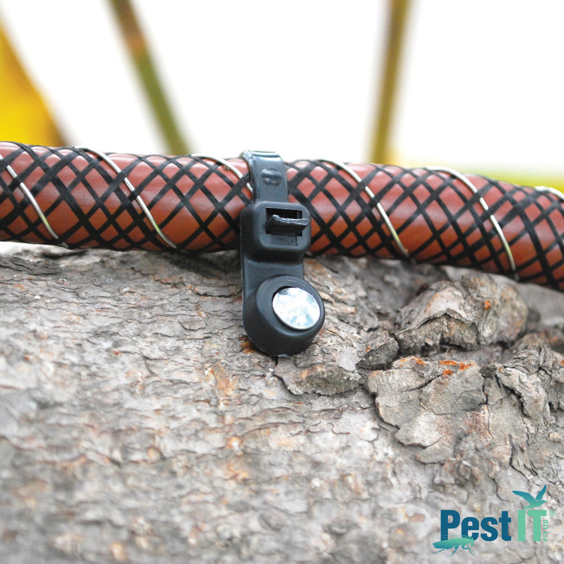 Avepro Tree Shock Electrified Deterrent Iclose Up On Tree
