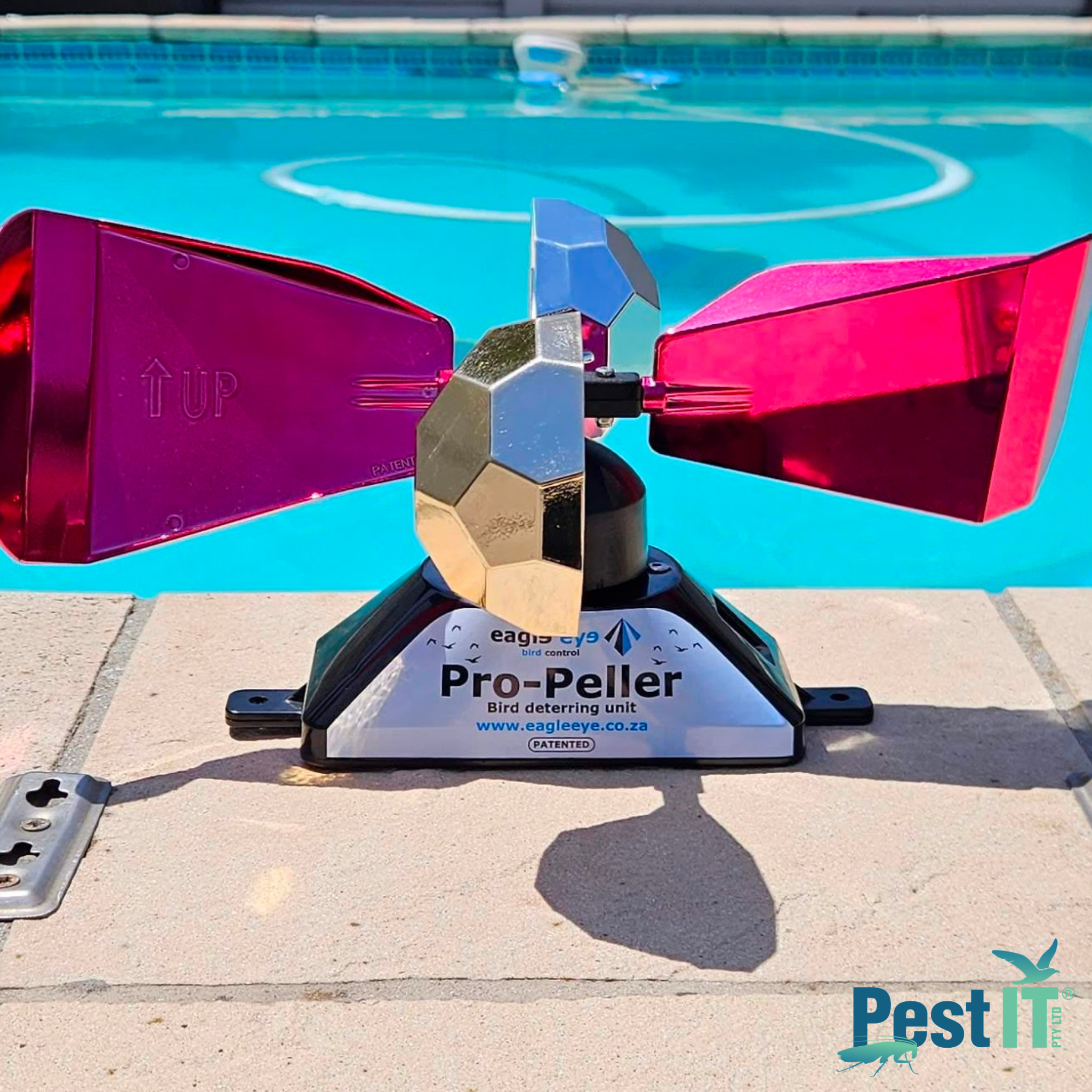 Eagle Eye Pro Peller Template Logo In Bottom Right Corner