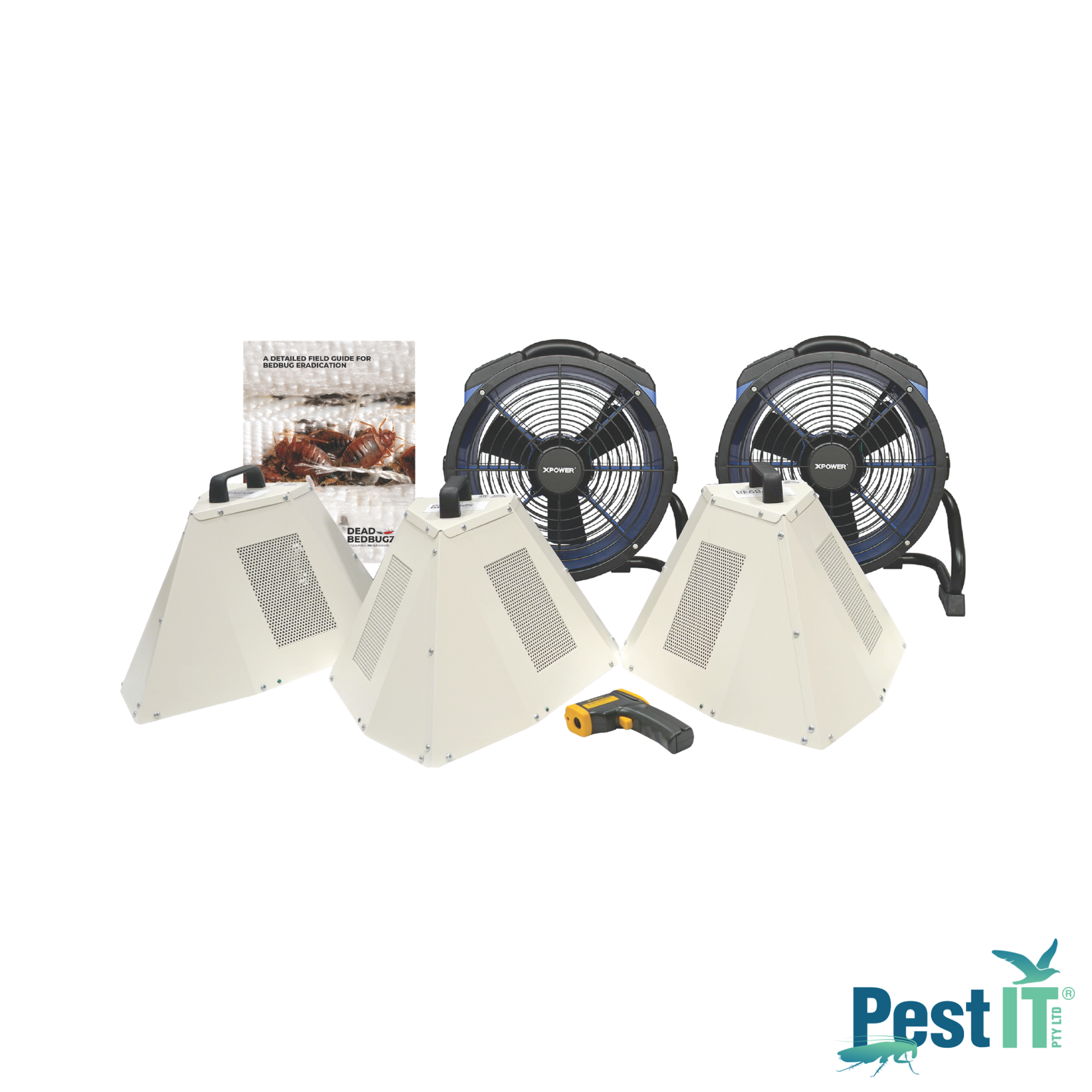 Tri Flo Eradi Flo Hotel Kit Bed Bug Heaters Component Heater Angle
