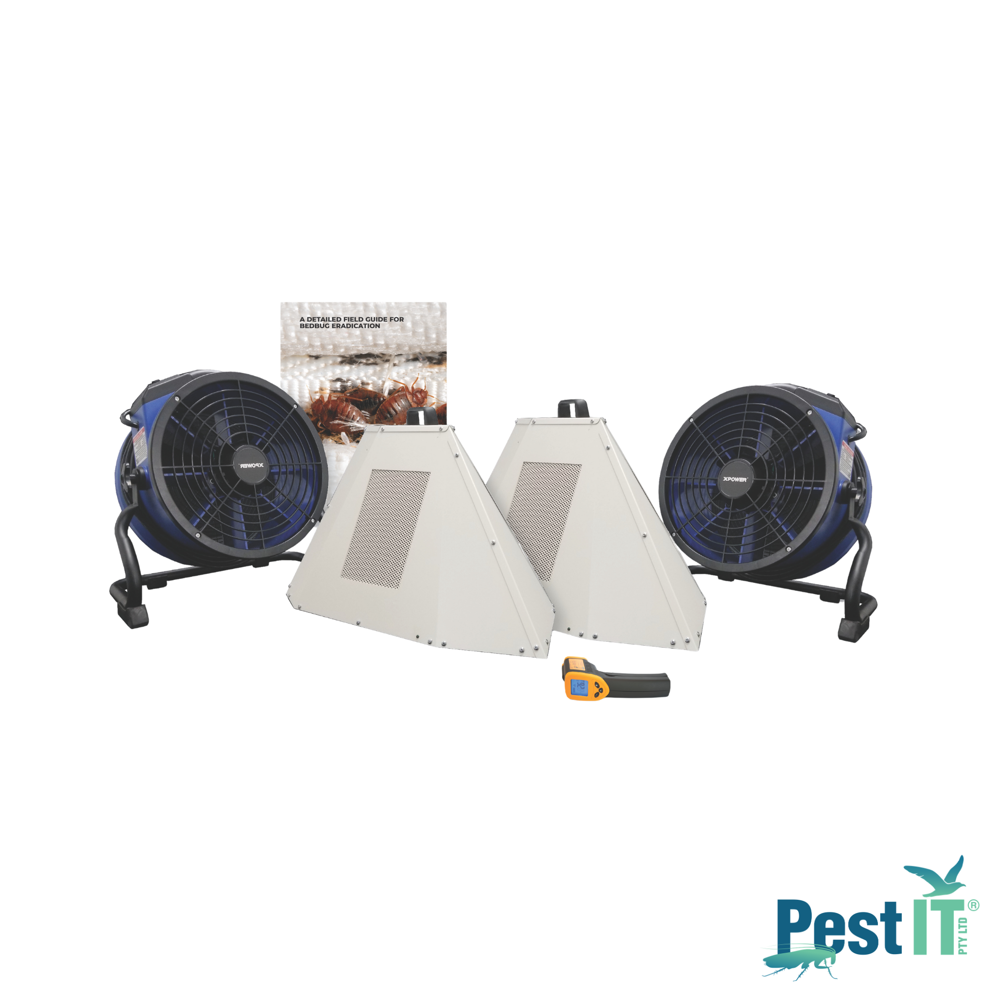 Tri Flo Eradi Flo Hotel Kit Bed Bug Heaters Component Heater Right Side