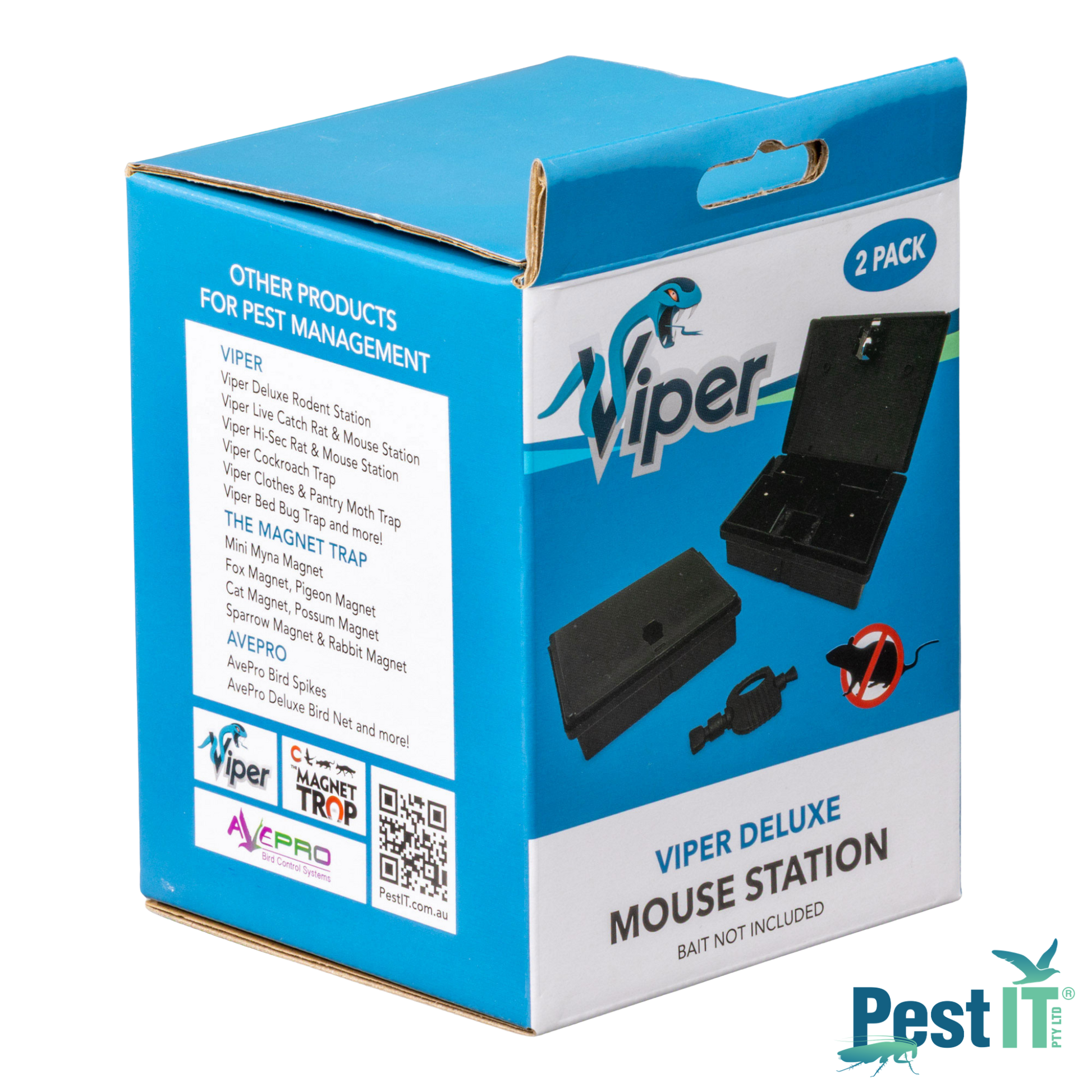 Viper Deluxe Mouse Stations Packaging Side