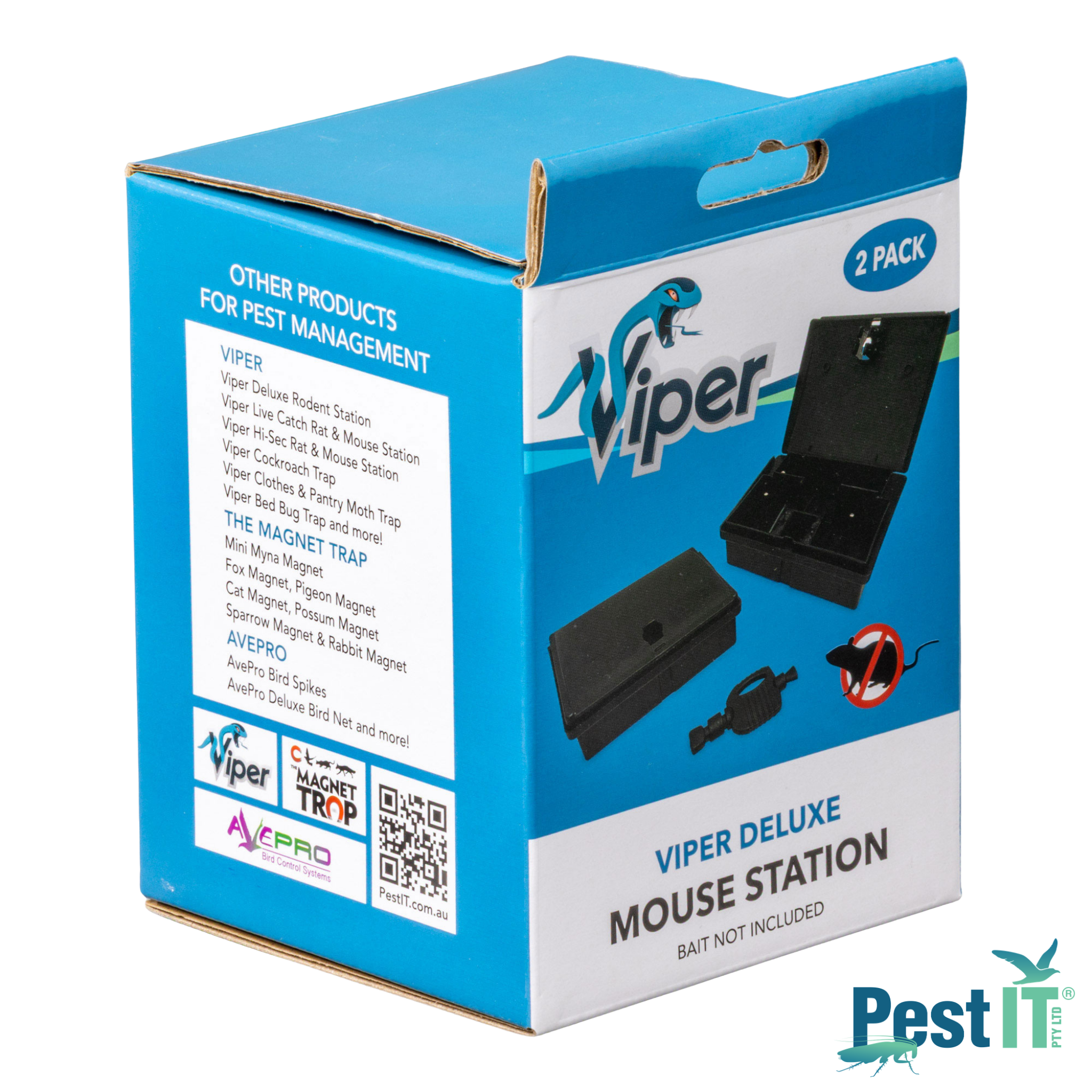 Viper Deluxe Mouse Stations Packaging Side