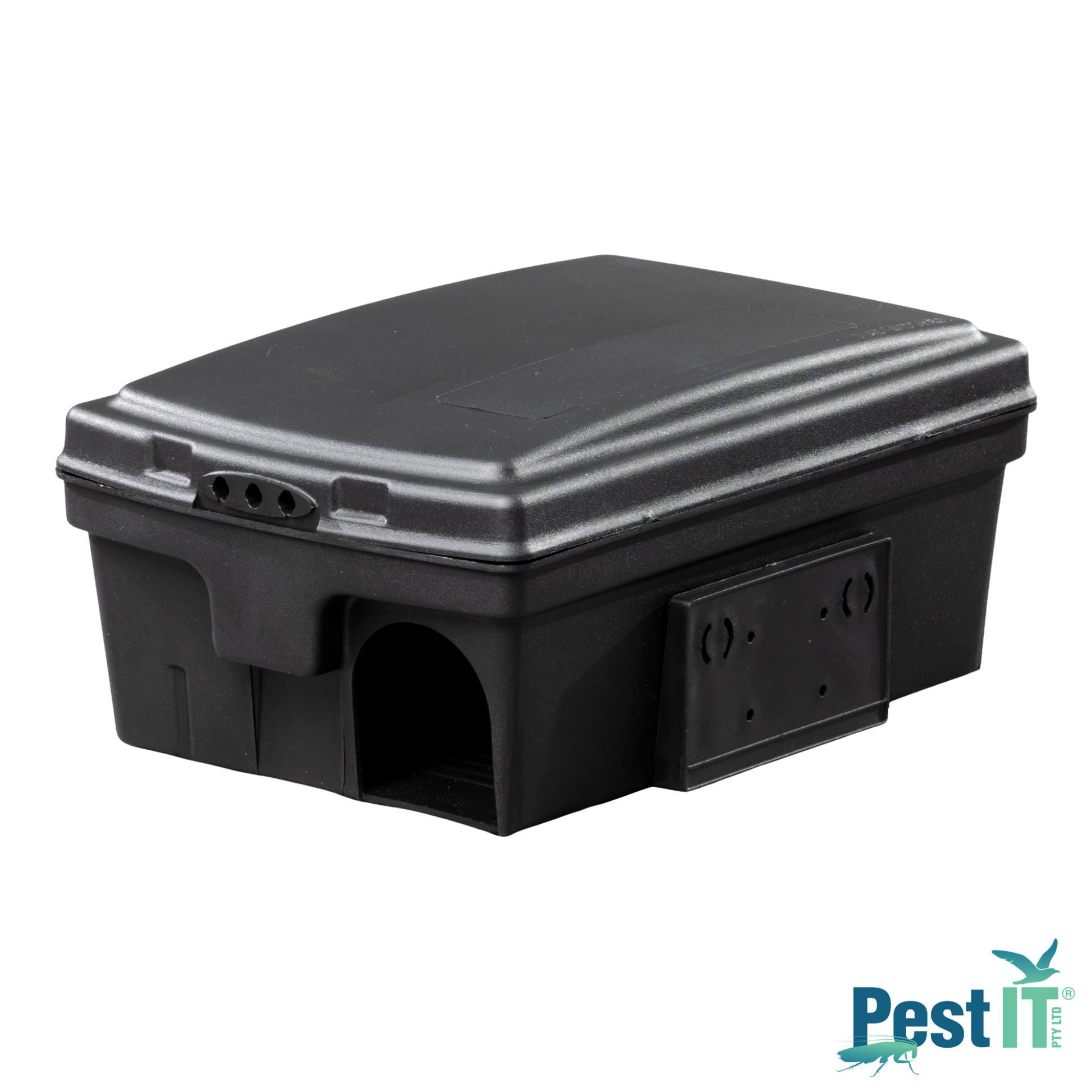 Viper Deluxe Rodent Station With Snap Trap Angle Alt Side