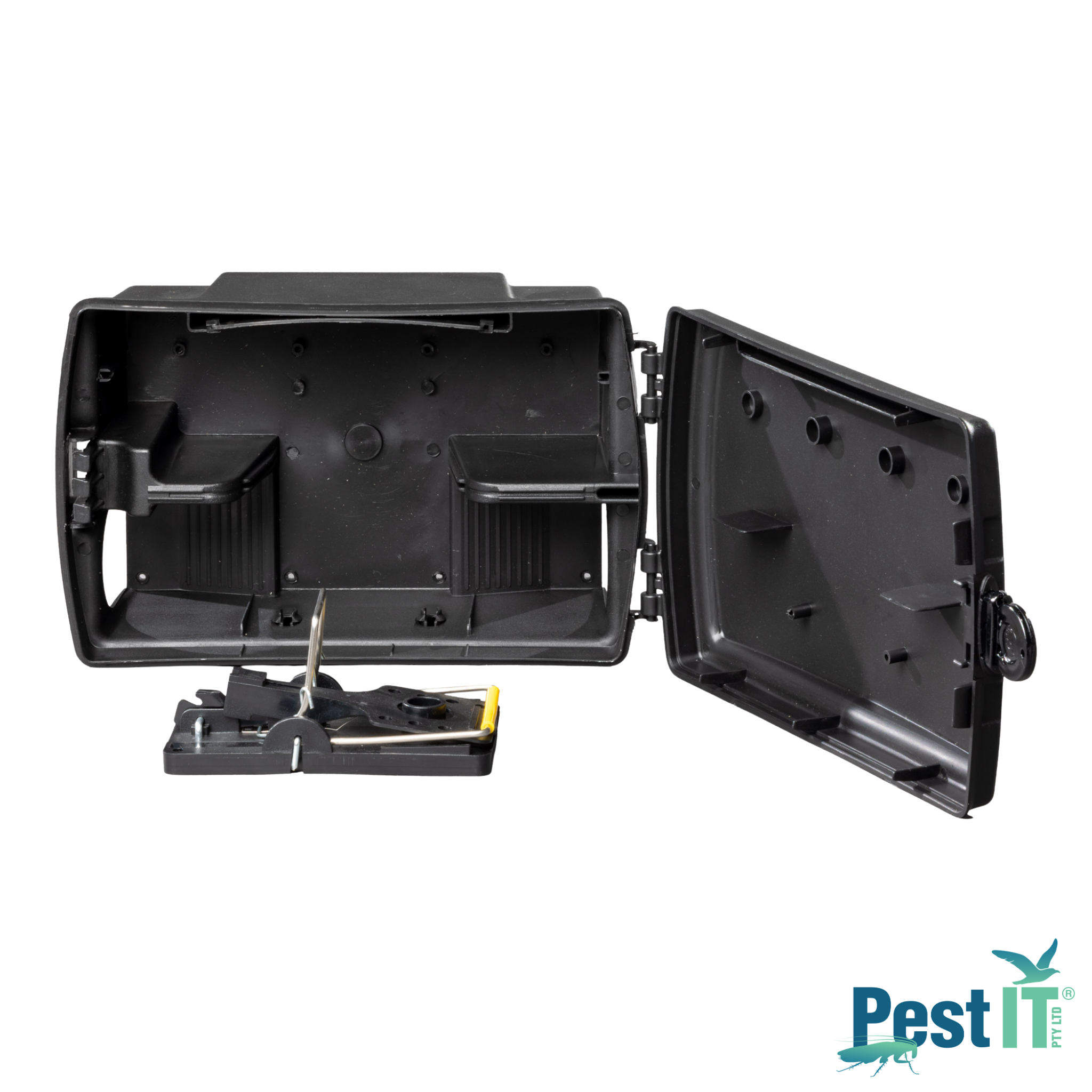 Viper Deluxe Rodent Station With Snap Trap Detail