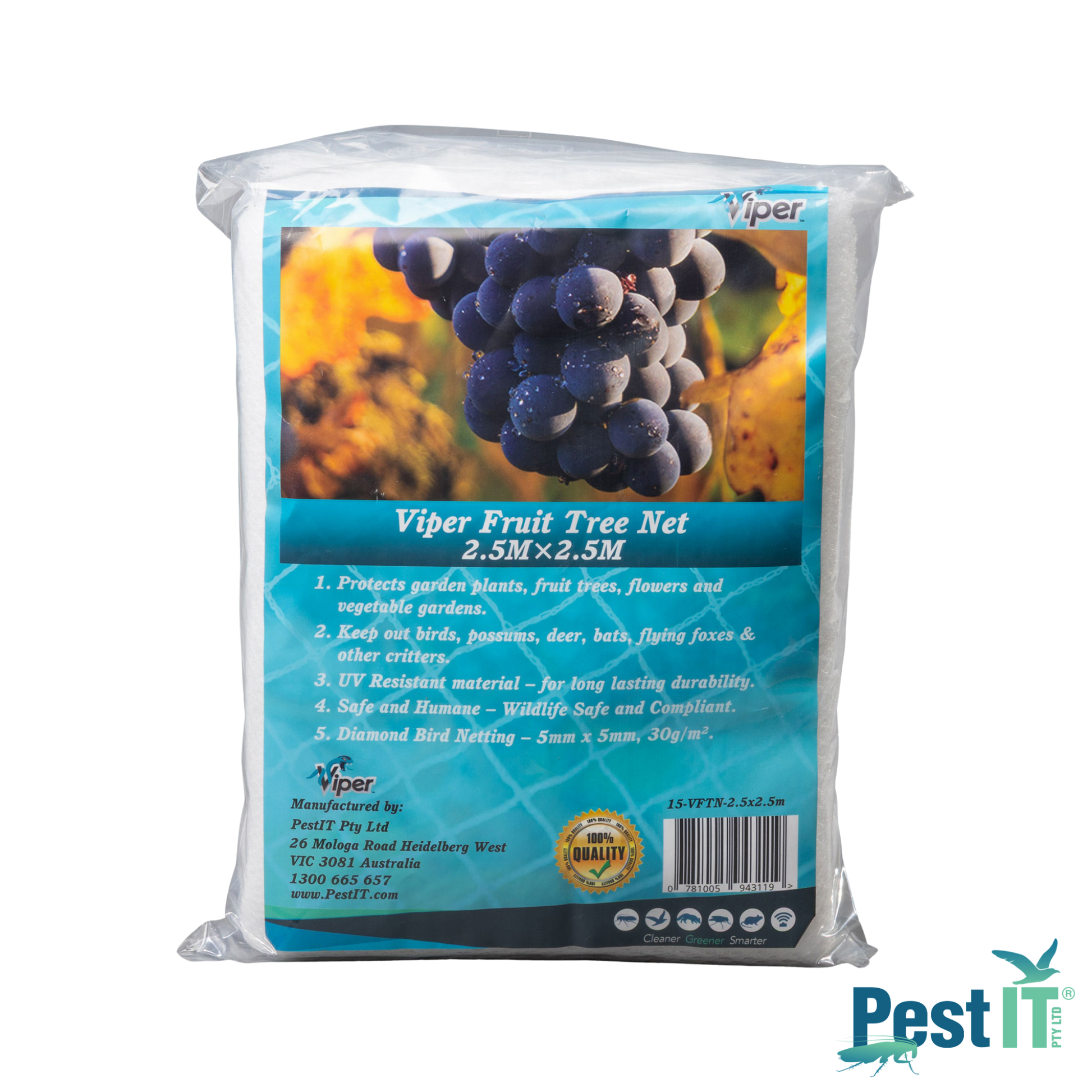Viper Fruit Tree Nets Size 2 Point 5 Metres Hero