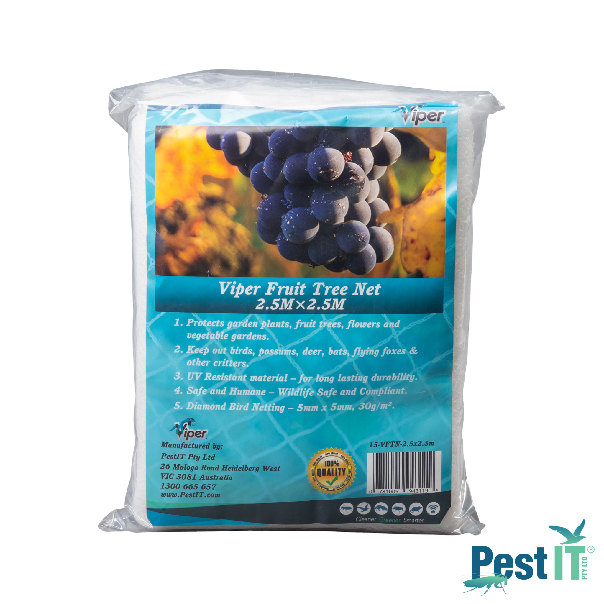 Viper Fruit Tree Nets Size 2 Point 5 Metres Hero