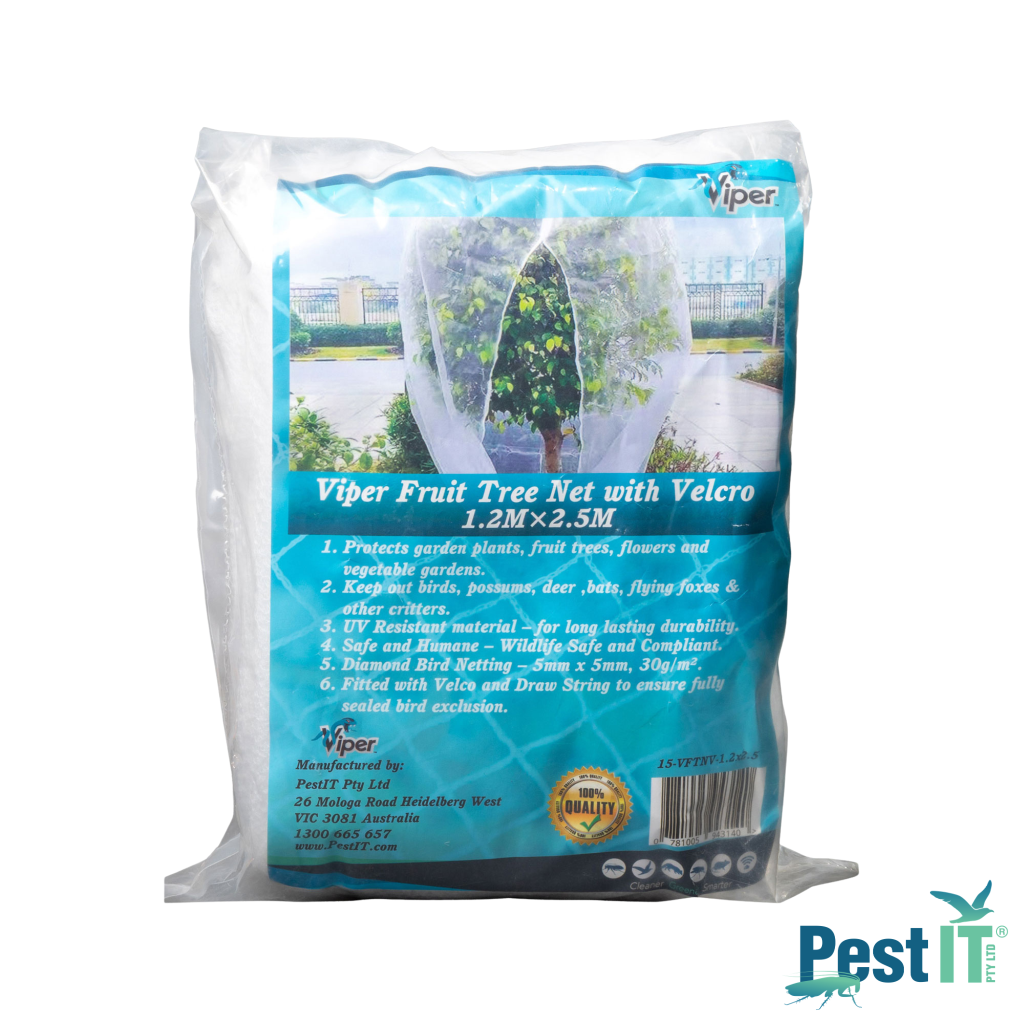 Viper Fruit Tree Premium Net with Velcro