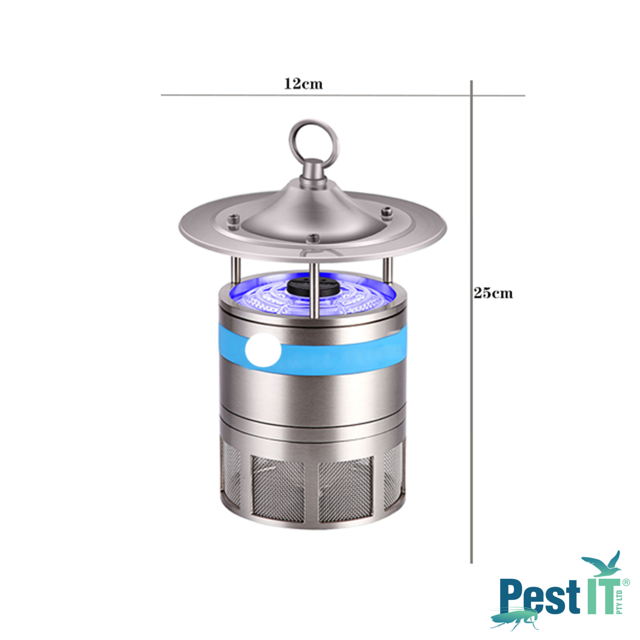 Viper Pro Mosquito Trap Finish Satin Nickel Scale